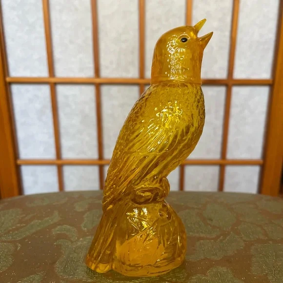 Avon Art Vintage 7s Collectible Avon Budgie Perfume Bottle